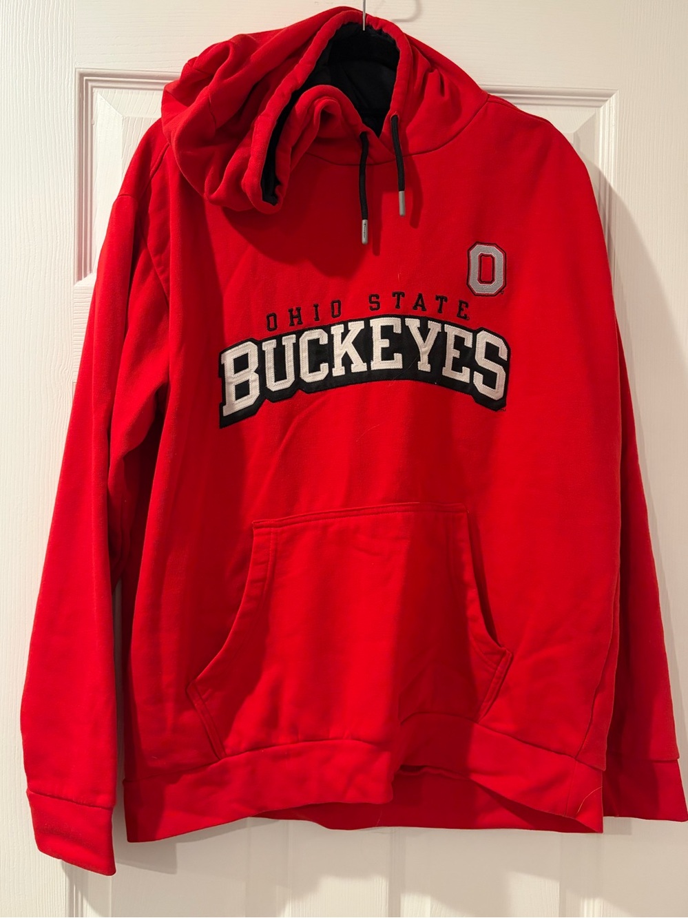 Ohio State Buckeyes Red Champion Hoodie Sweatshirt